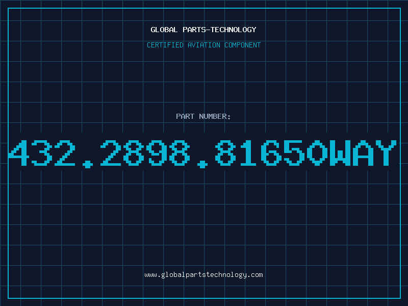 Aviation Part 432.2898.81650WAY