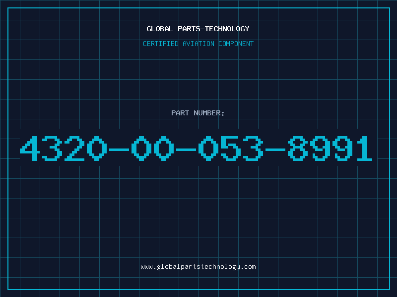 Aviation Part 4320-00-053-8991