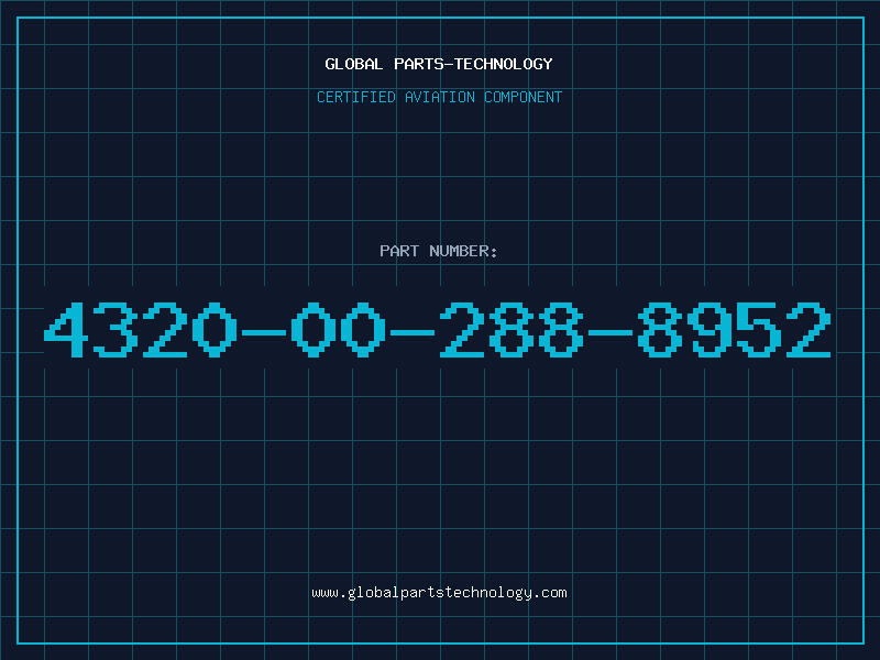 Aviation Part 4320-00-288-8952