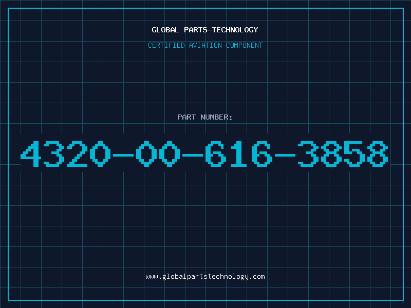 Aviation Part 4320-00-616-3858
