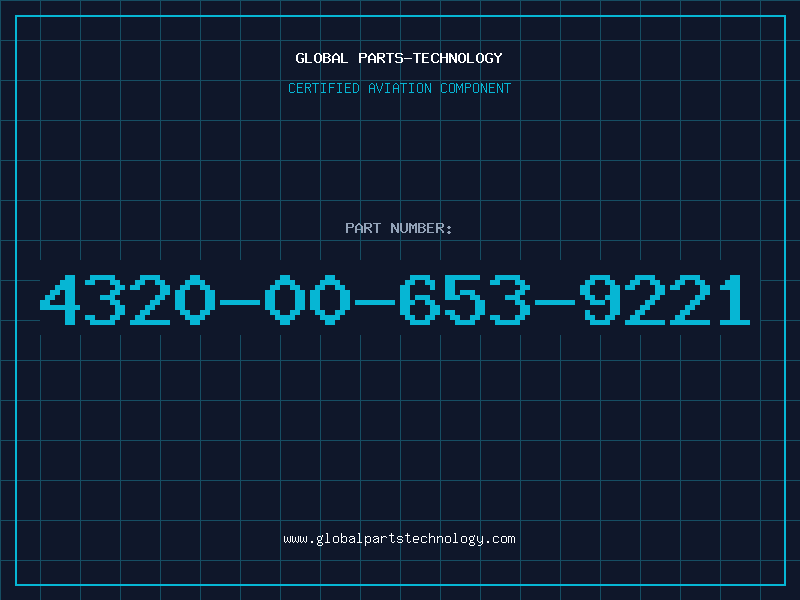 Aviation Part 4320-00-653-9221