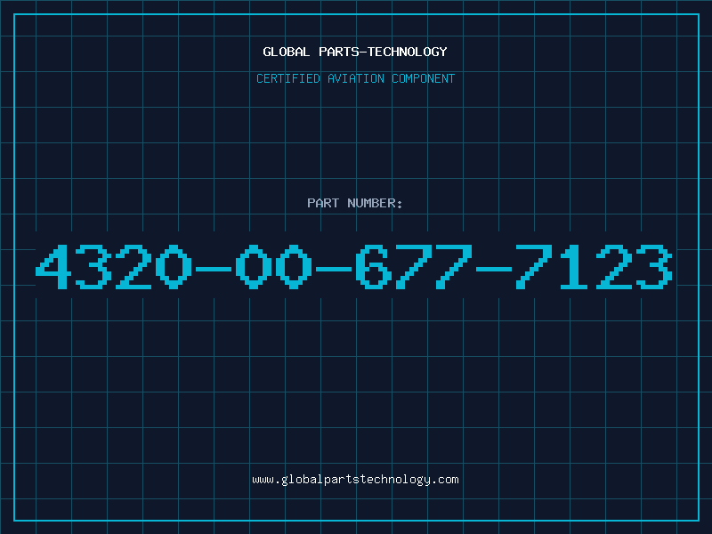 Aviation Part 4320-00-677-7123