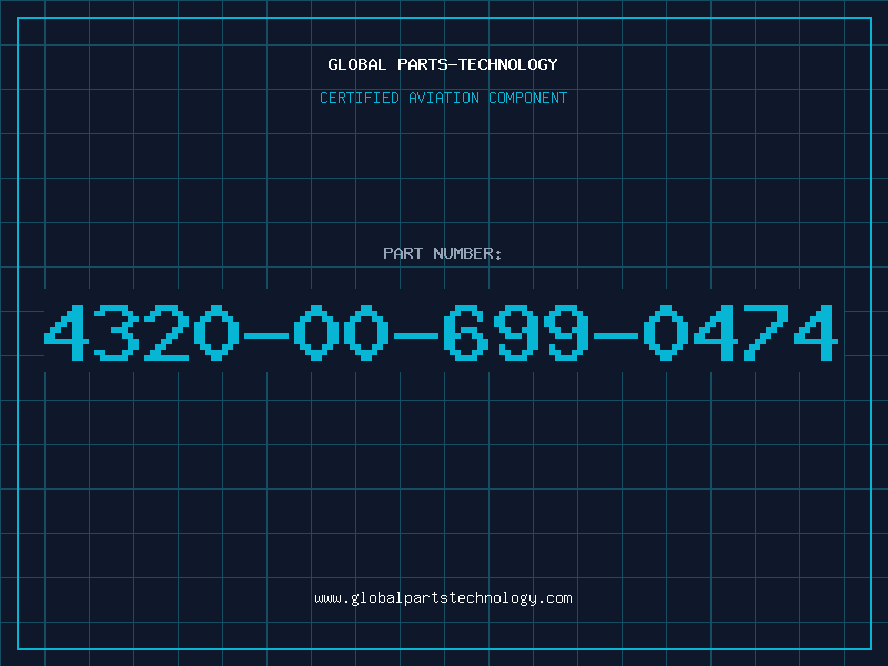 Aviation Part 4320-00-699-0474