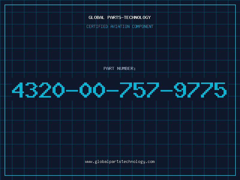 Aviation Part 4320-00-757-9775