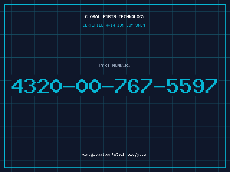 Aviation Part 4320-00-767-5597