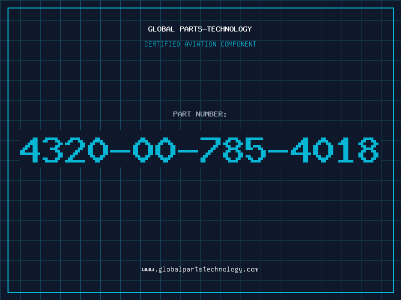 Aviation Part 4320-00-785-4018
