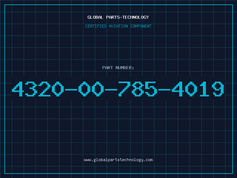 Aviation Part 4320-00-785-4019