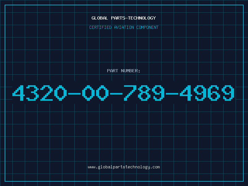 Aviation Part 4320-00-789-4969