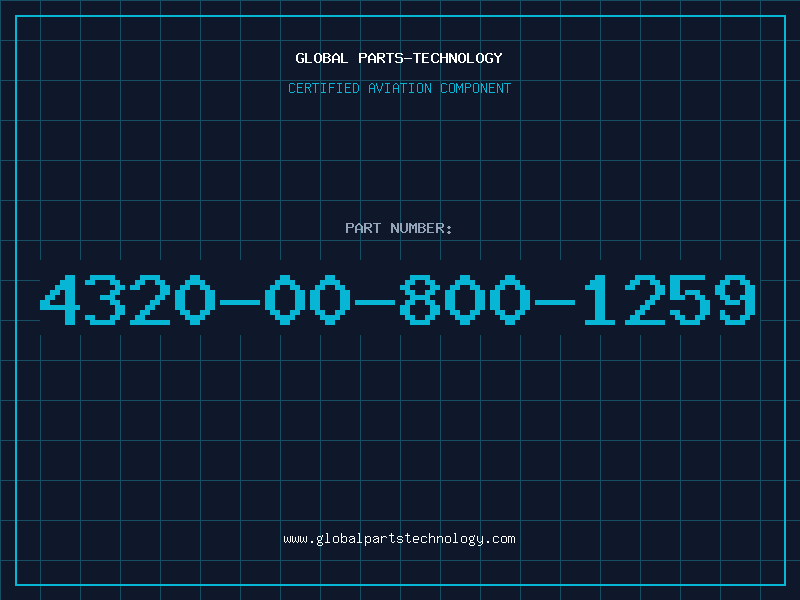 Aviation Part 4320-00-800-1259