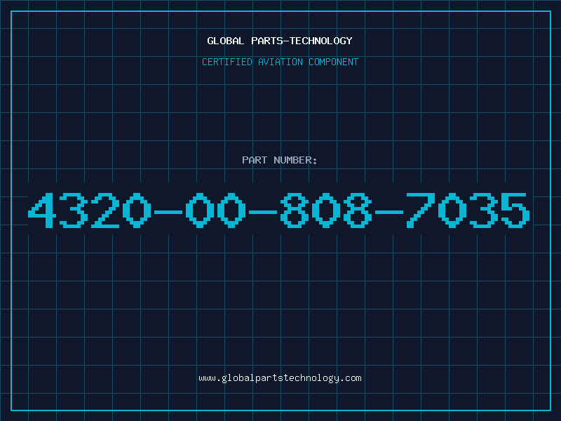 Aviation Part 4320-00-808-7035