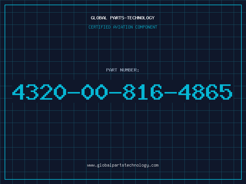 Aviation Part 4320-00-816-4865