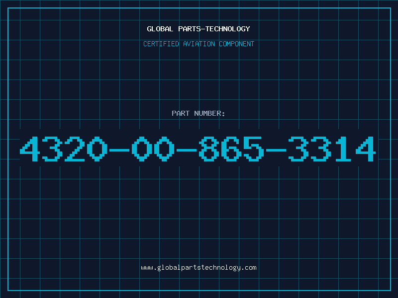 Aviation Part 4320-00-865-3314