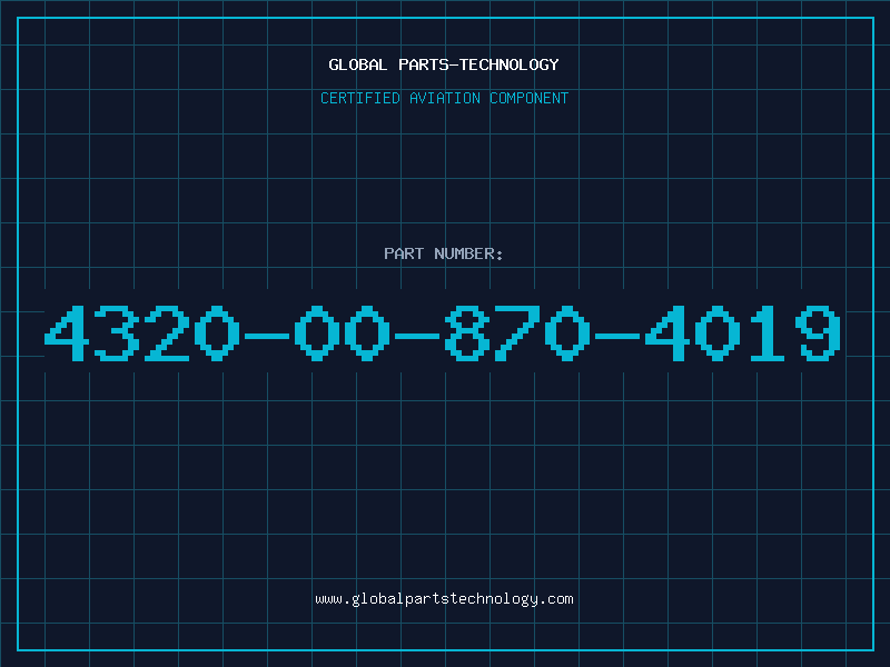 Aviation Part 4320-00-870-4019