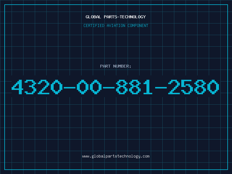 Aviation Part 4320-00-881-2580