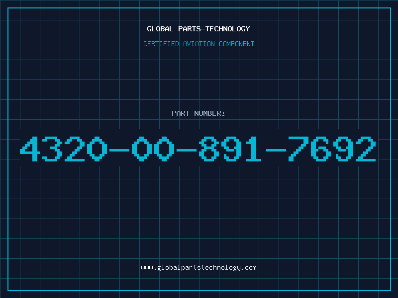 Aviation Part 4320-00-891-7692