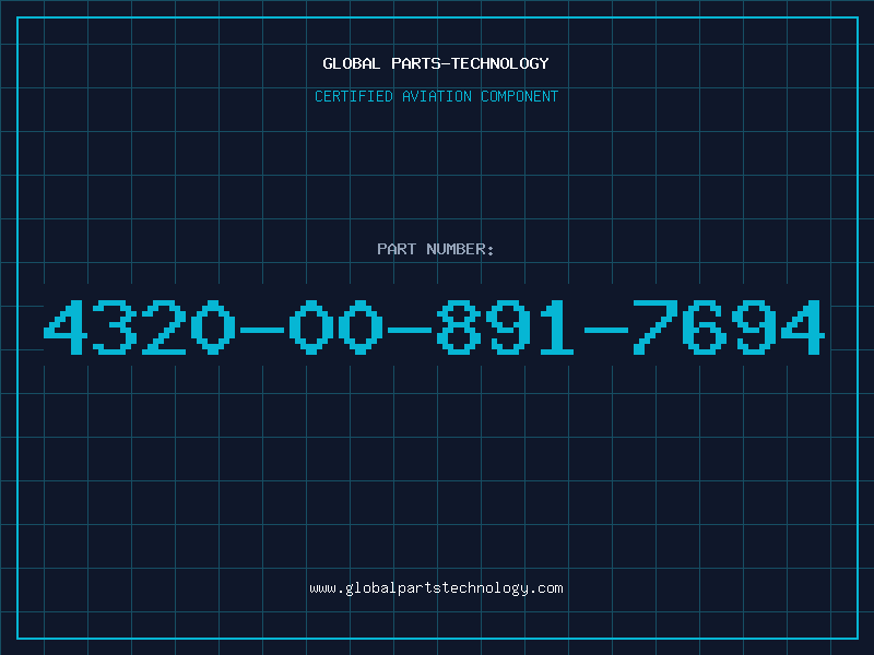 Aviation Part 4320-00-891-7694