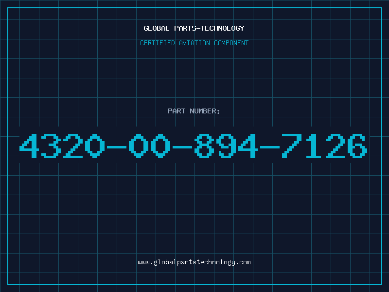 Aviation Part 4320-00-894-7126