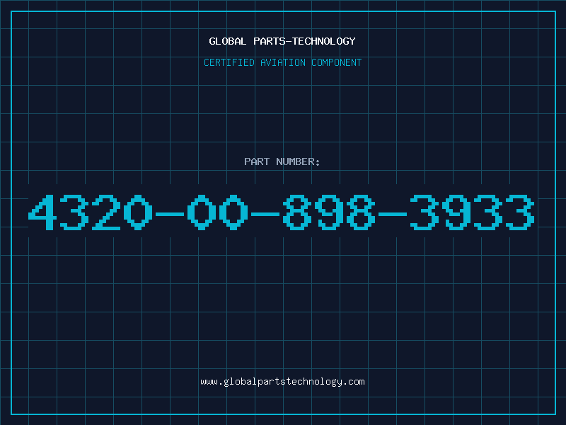 Aviation Part 4320-00-898-3933