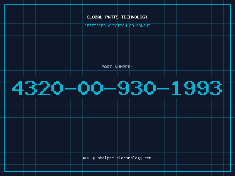 Aviation Part 4320-00-930-1993