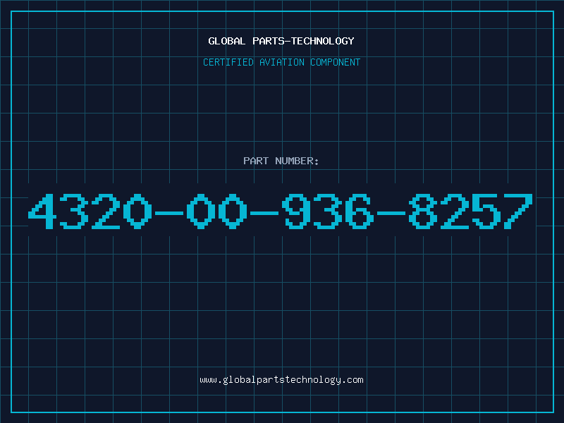 Aviation Part 4320-00-936-8257