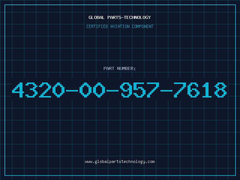 Aviation Part 4320-00-957-7618