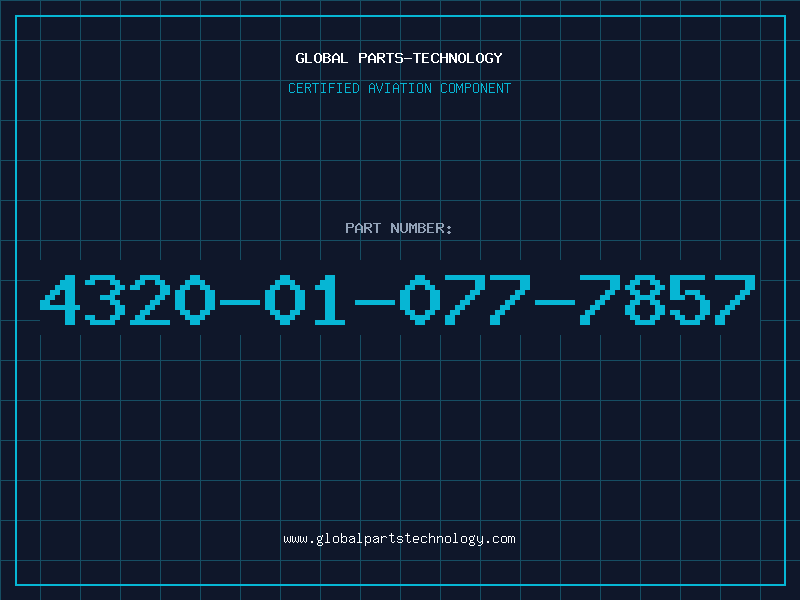 Aviation Part 4320-01-077-7857