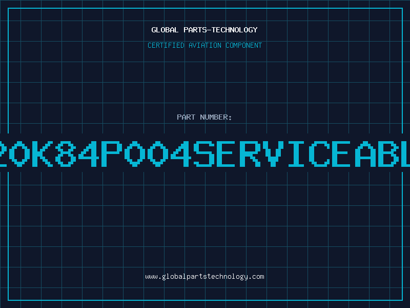 Aviation Part 4320K84P004serviceablep