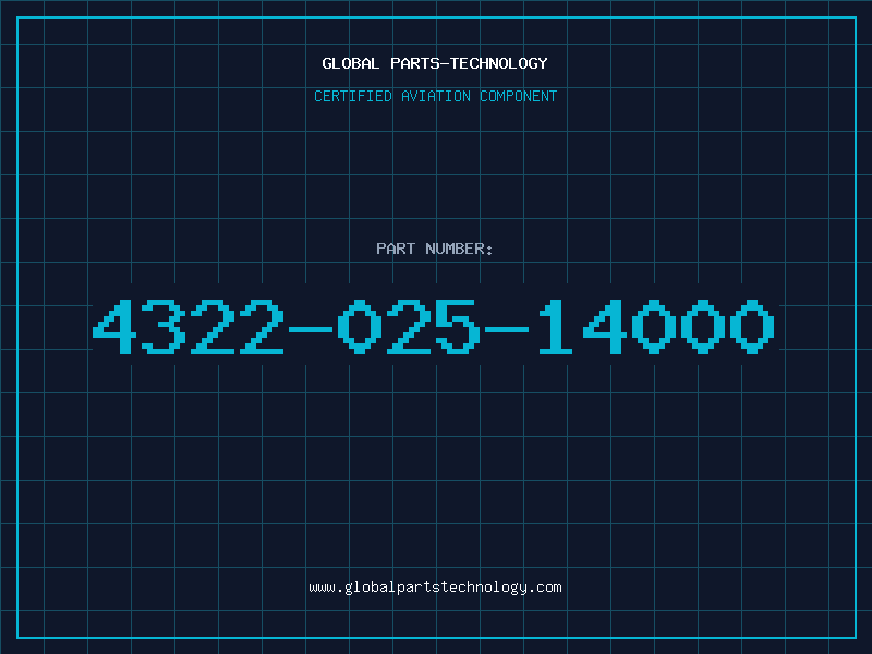 Aviation Part 4322-025-14000