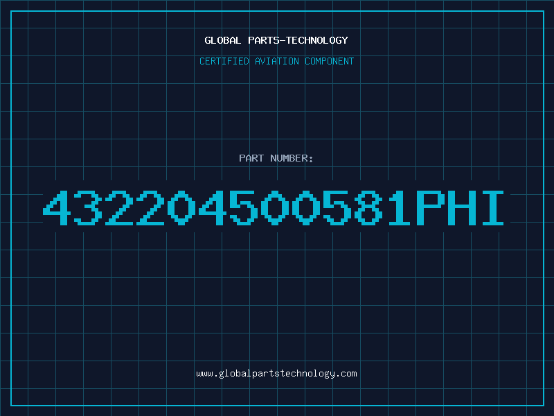 Aviation Part 432204500581PHI