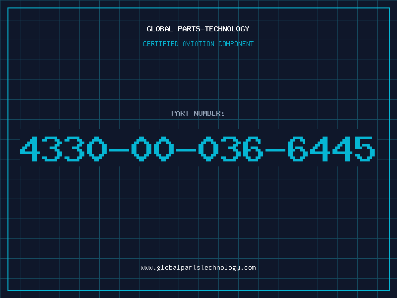 Aviation Part 4330-00-036-6445