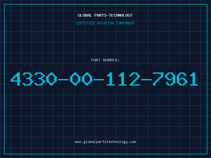 Aviation Part 4330-00-112-7961