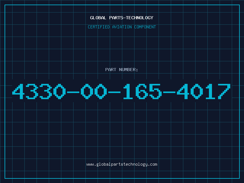 Aviation Part 4330-00-165-4017