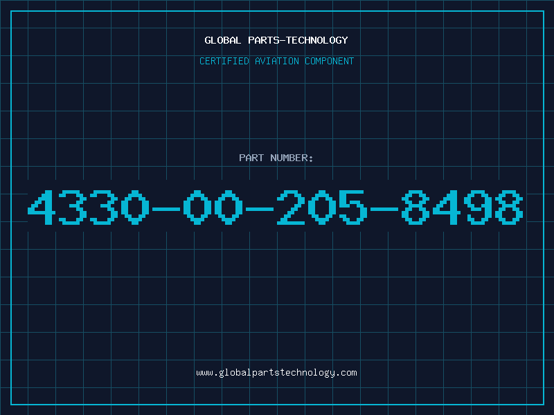 Aviation Part 4330-00-205-8498