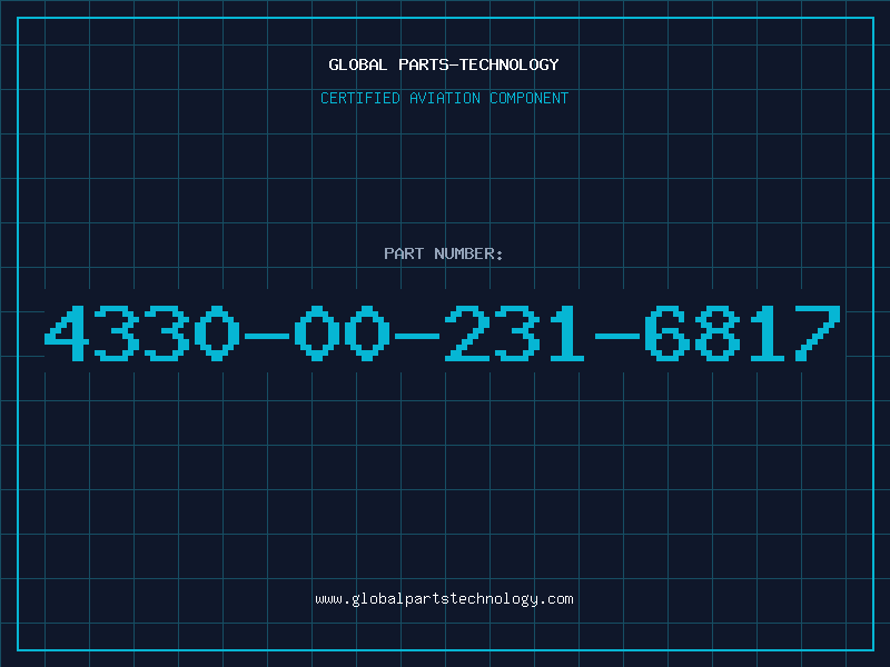 Aviation Part 4330-00-231-6817