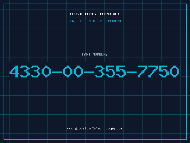 Aviation Part 4330-00-355-7750