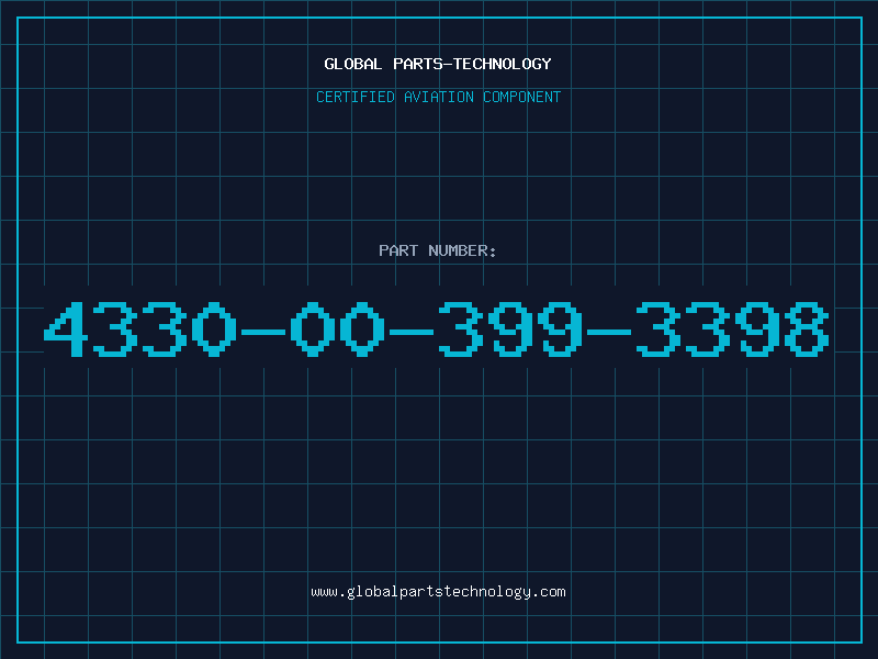 Aviation Part 4330-00-399-3398