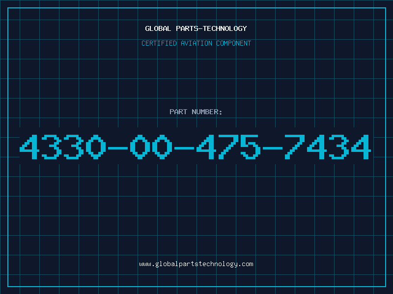 Aviation Part 4330-00-475-7434
