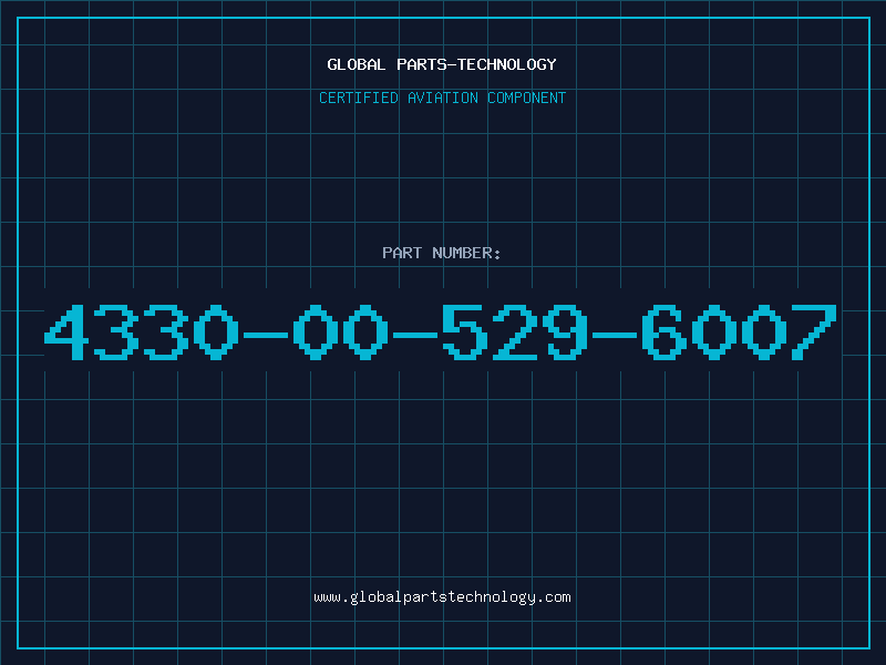 Aviation Part 4330-00-529-6007