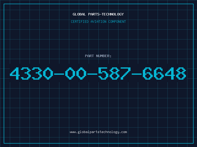 Aviation Part 4330-00-587-6648