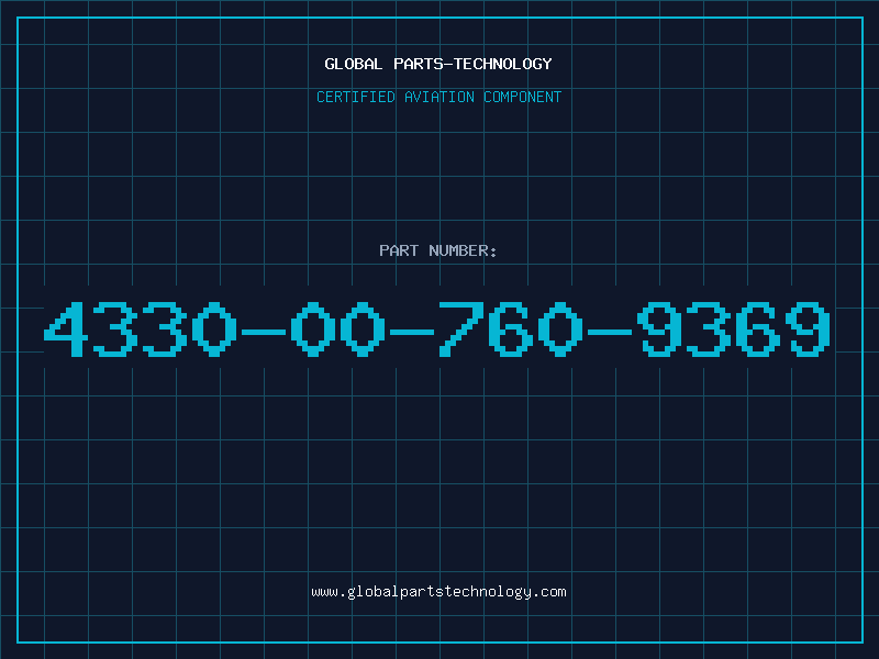 Aviation Part 4330-00-760-9369