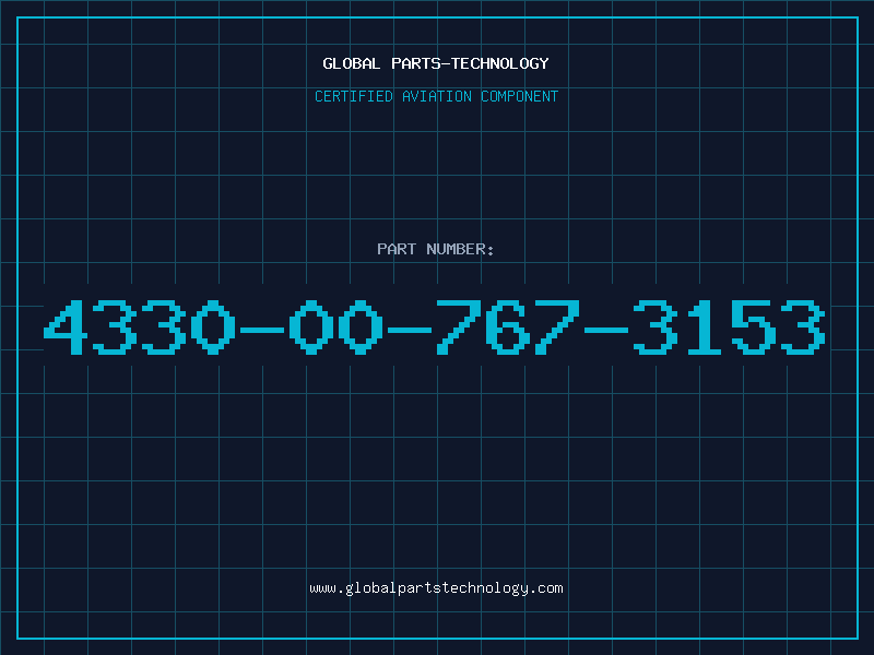 Aviation Part 4330-00-767-3153