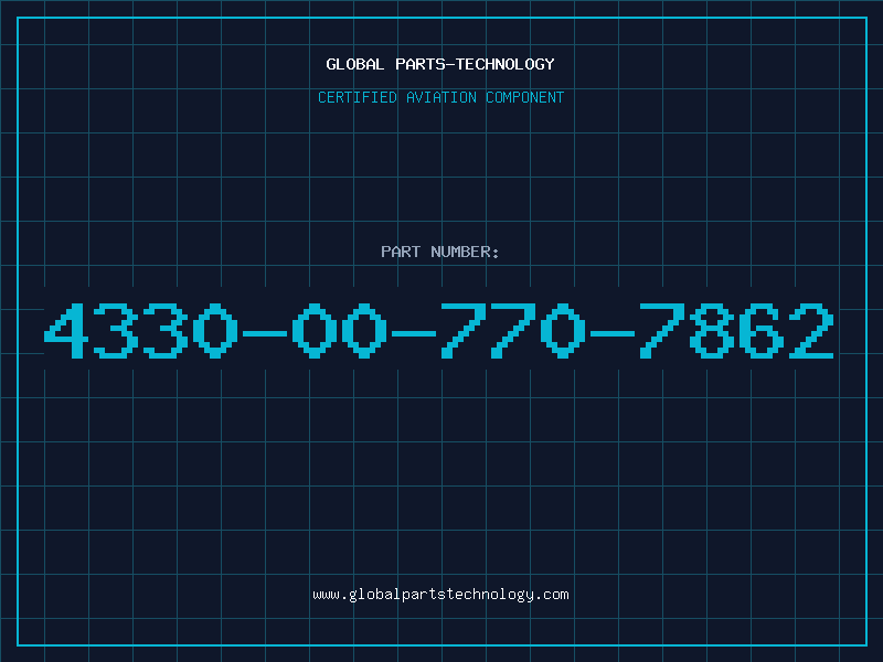 Aviation Part 4330-00-770-7862