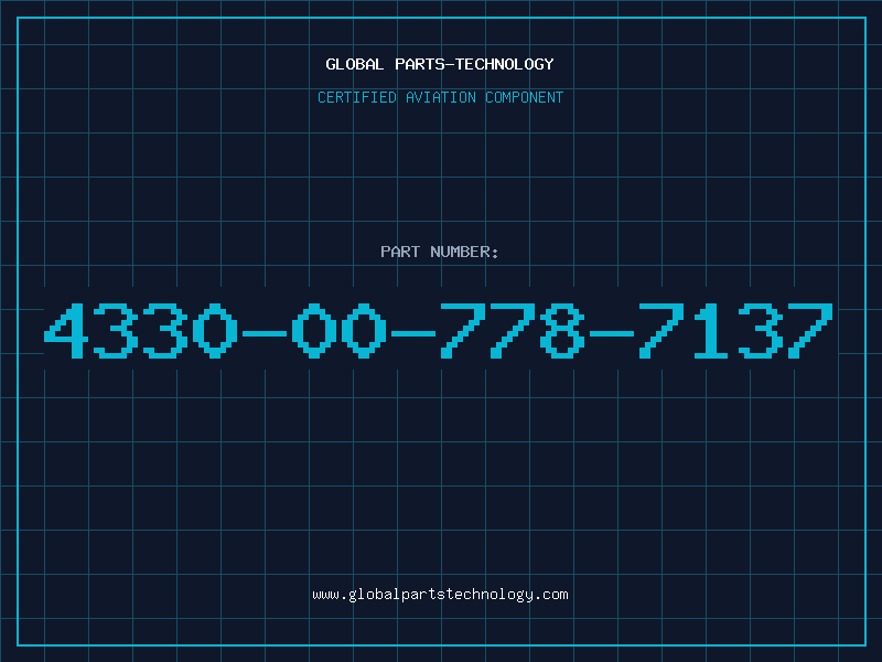 Aviation Part 4330-00-778-7137