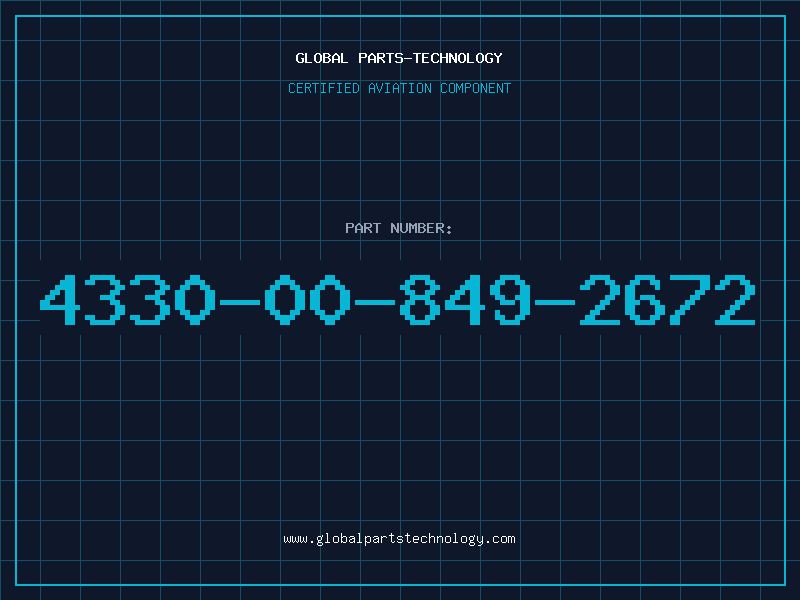 Aviation Part 4330-00-849-2672