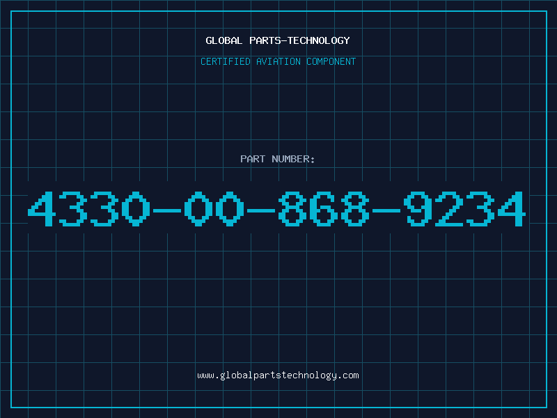 Aviation Part 4330-00-868-9234