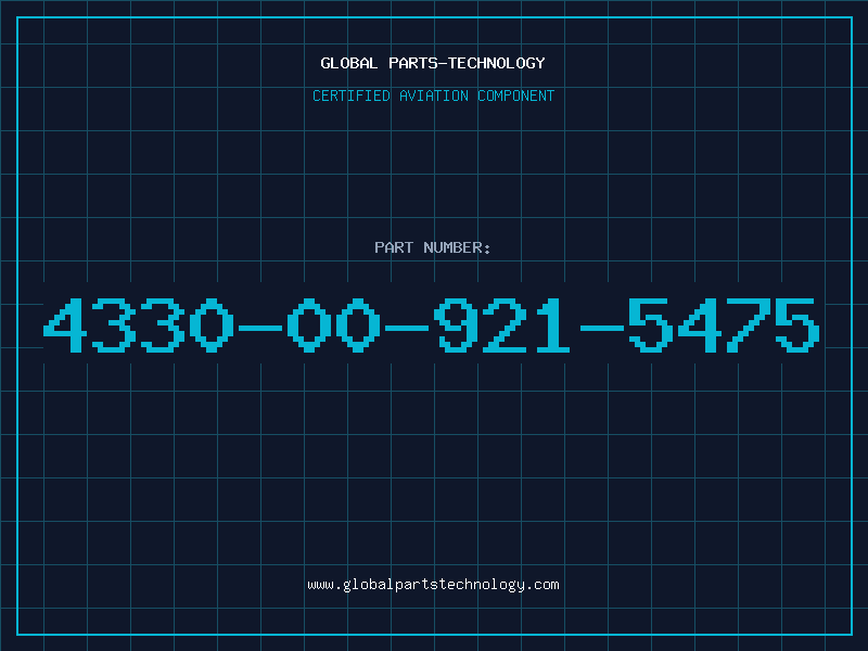 Aviation Part 4330-00-921-5475