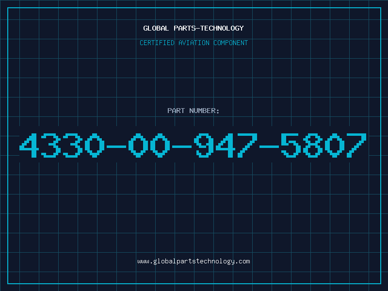 Aviation Part 4330-00-947-5807