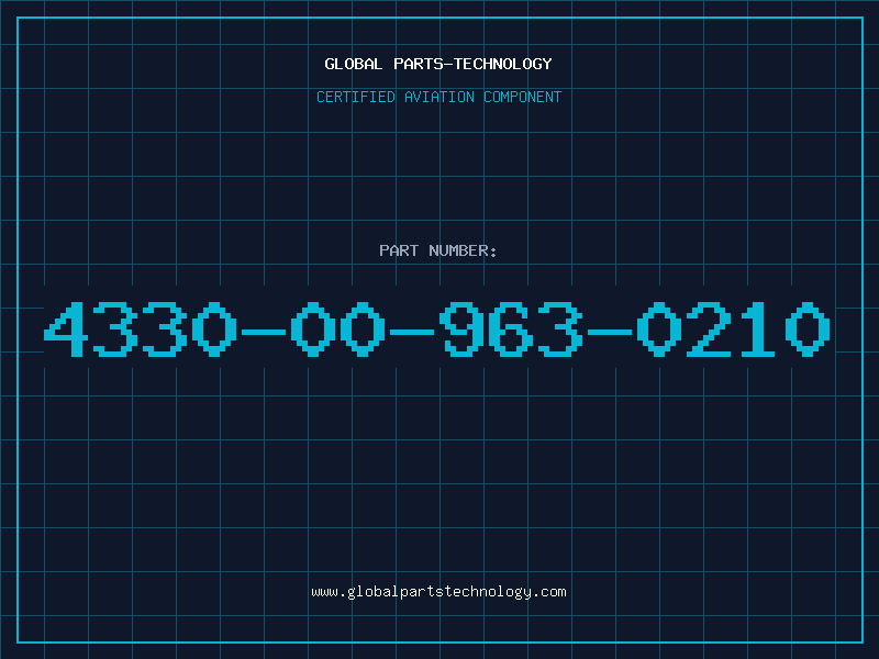 Aviation Part 4330-00-963-0210