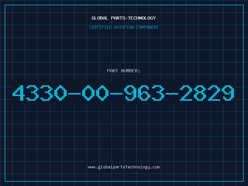 Aviation Part 4330-00-963-2829