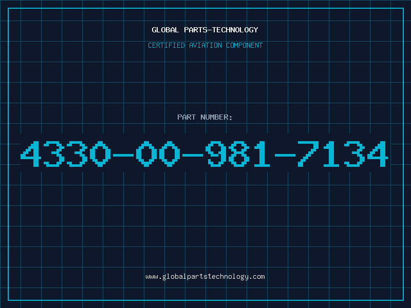 Aviation Part 4330-00-981-7134